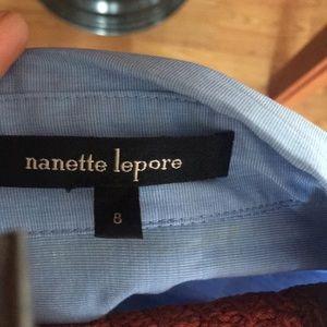 Nanette Lepore Tops - Tunic blouse with slit in back Nanette Lepore Tops - Tunic blouse with slit in back